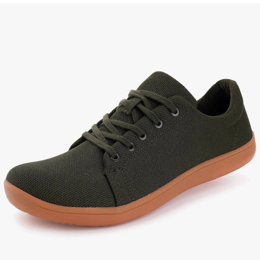 WHITIN Men's Knit Sneakers - Olive Green - Men’s Size US 10.5-11  EU 44